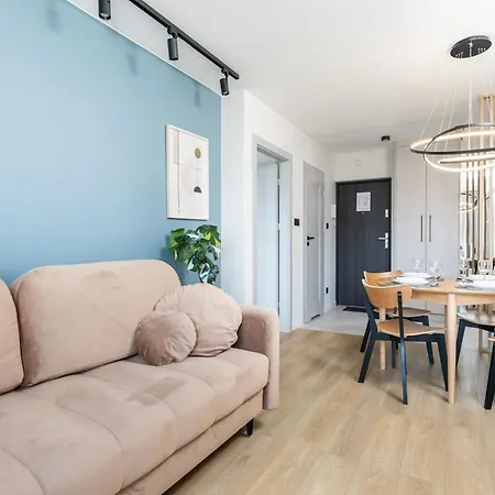 Apartament Blue Matcha Premium Okopowa *