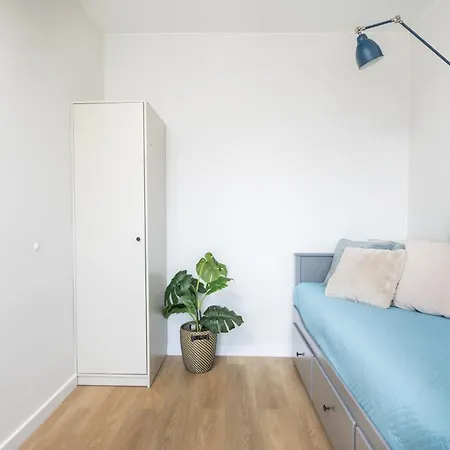 Apartament Blue Matcha Premium Okopowa Warszawa